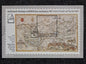 Stamp G 10 ISRAEL  MNH NATIONAL STAMP EXHIBITION, Netanya '86. Souvenir Sheet. Map.