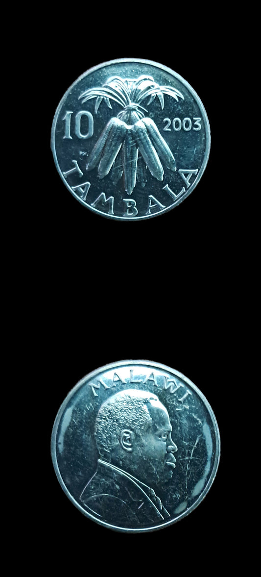 Coin 10 Malawi 10 Tambala 2003 UNC