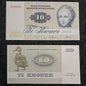 Note 380 Denmark 10 Kroner 1972-1978 Fine Note