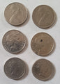 Set Coin 15 Queen Elizabeth portrait Coins