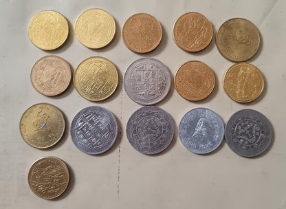 Set coin 11 Nepal coin Collections