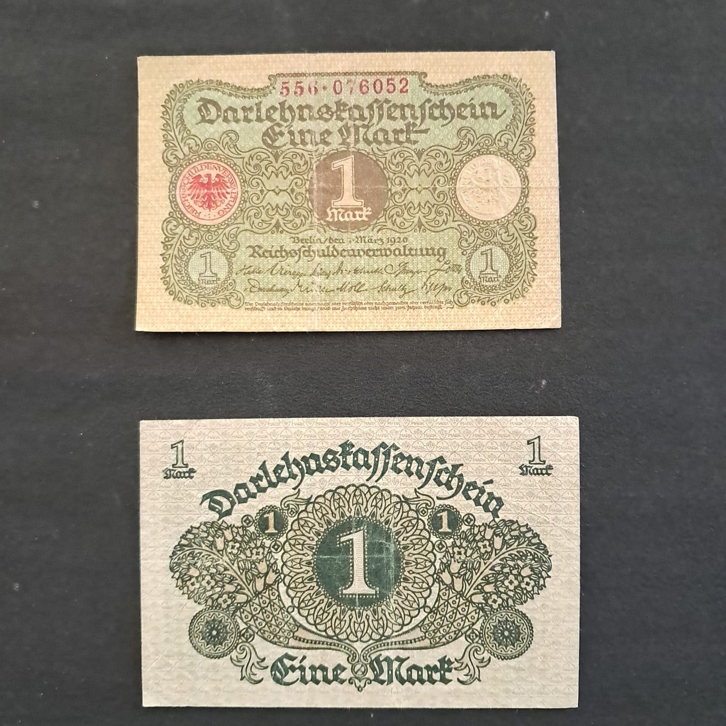 Used_Note_52_21 Germany 1920 Weimar Republic  1 Mark