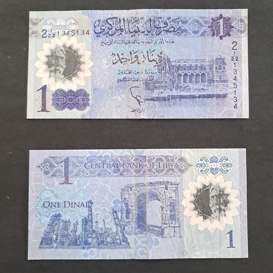 Used_Note_52_51 Libya 1 Dinar