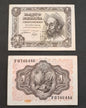 Used_Note_52_55 Spain 1 peseta 1951