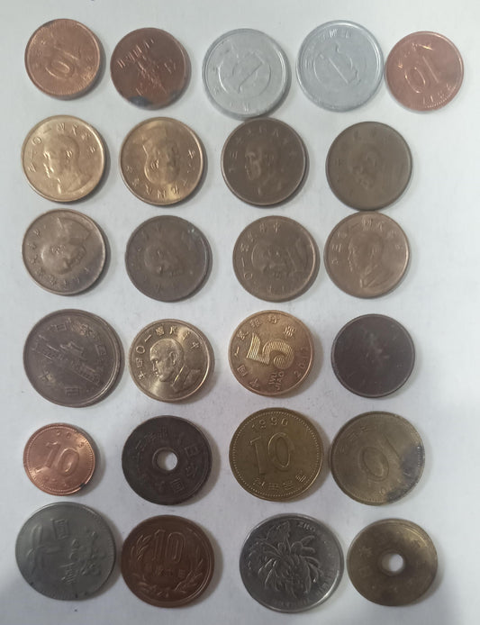 Set coin 24 China Used Coin Collections