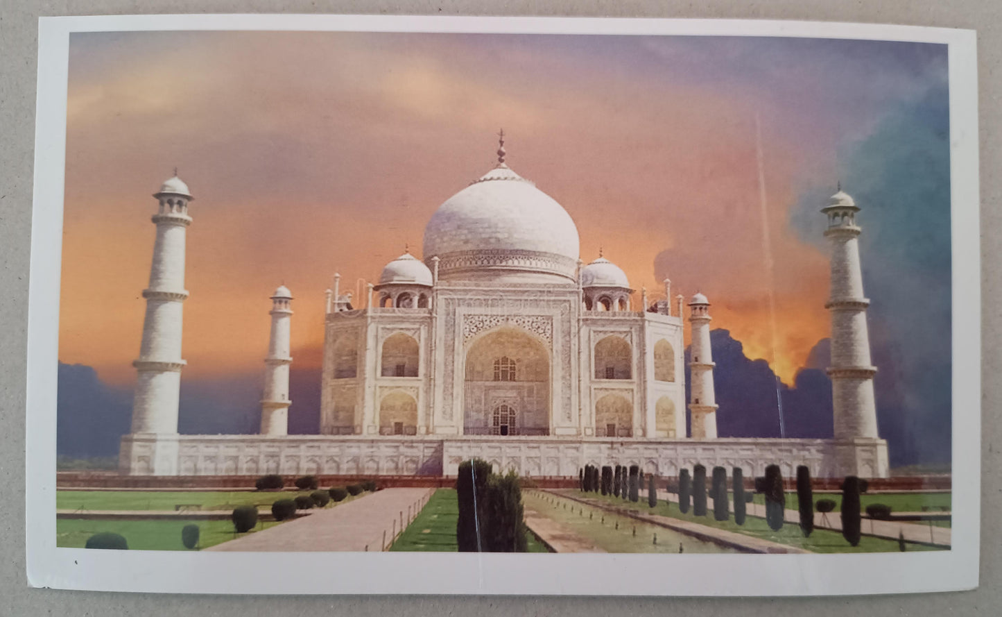 Post Card 1 India Taj mahal