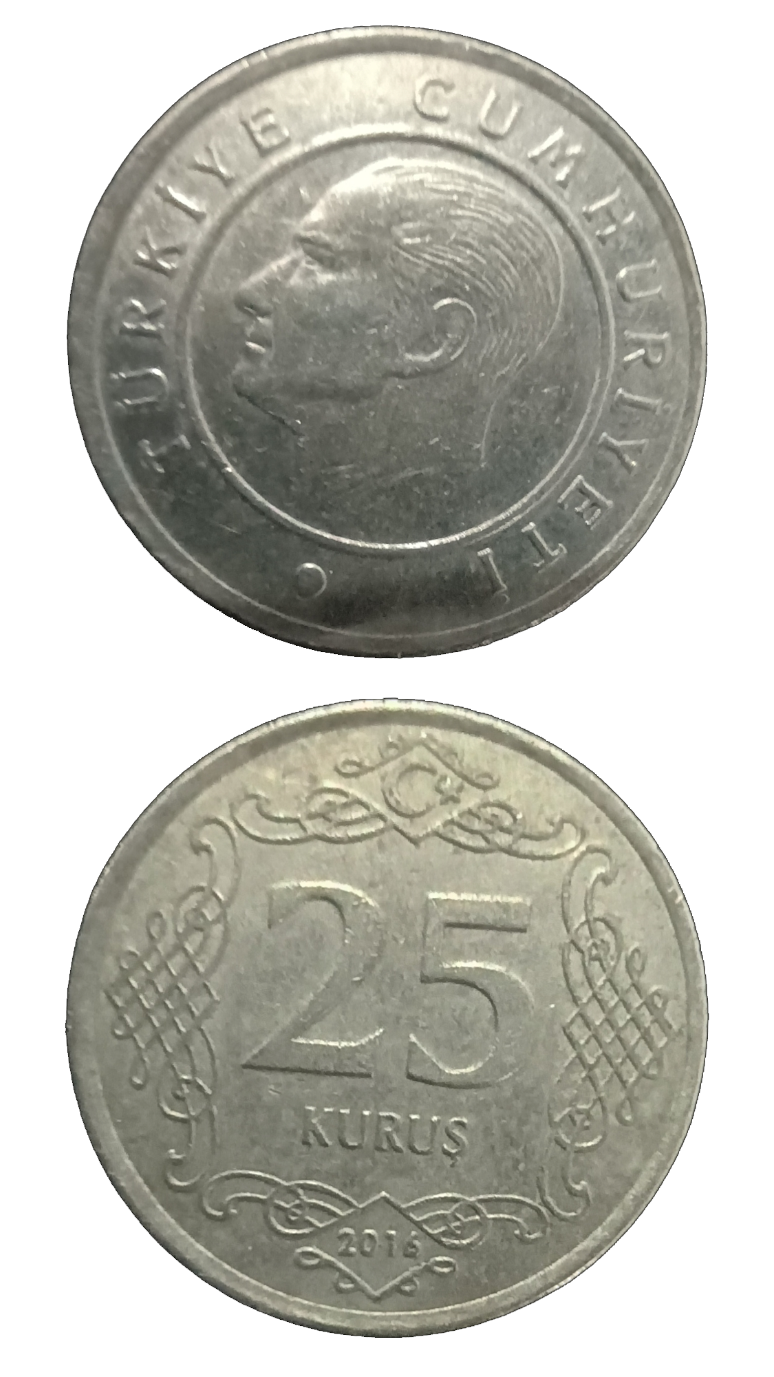 COINS 03 Turkey 25 kurus, 2016