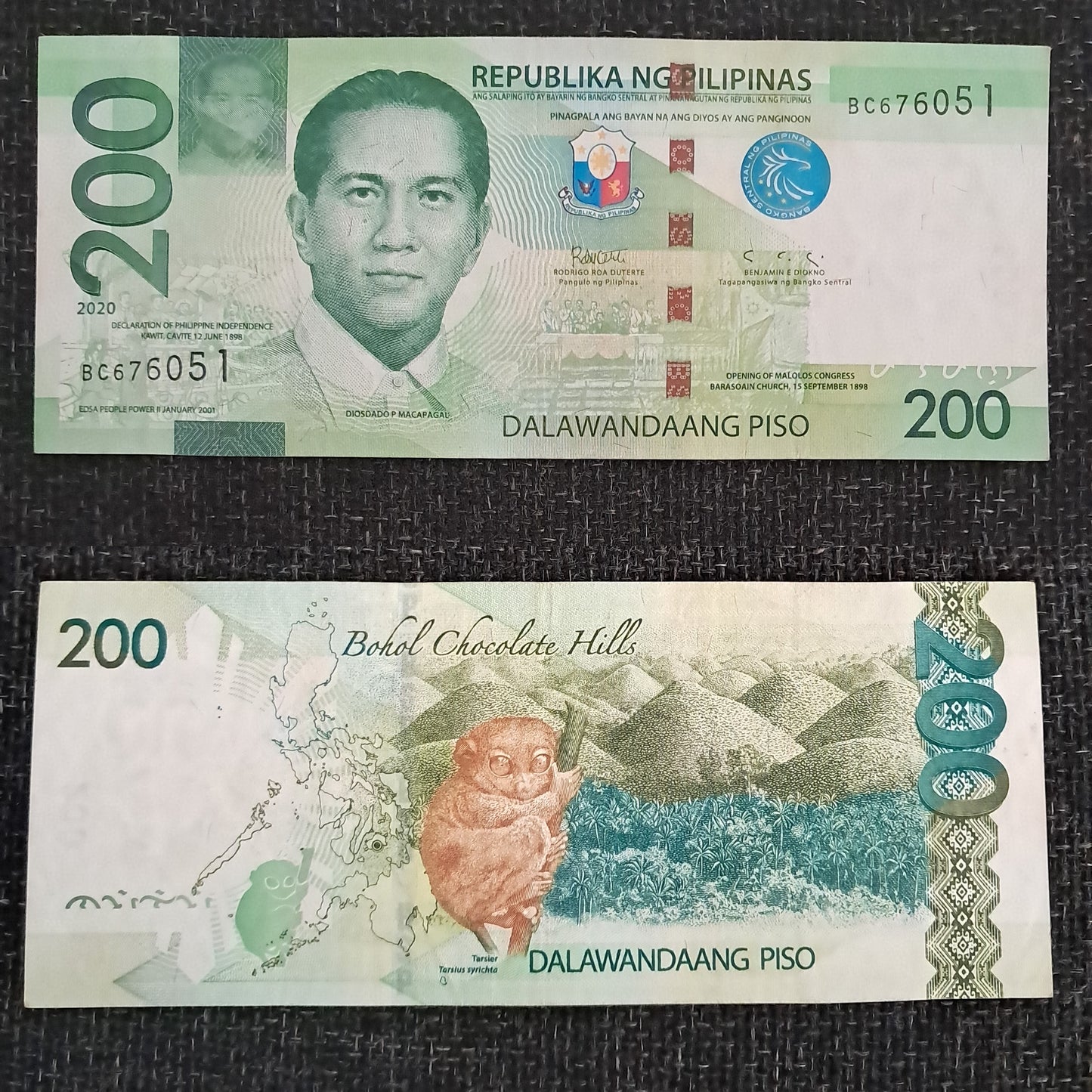 Note c 07 Philippine 200 Piso