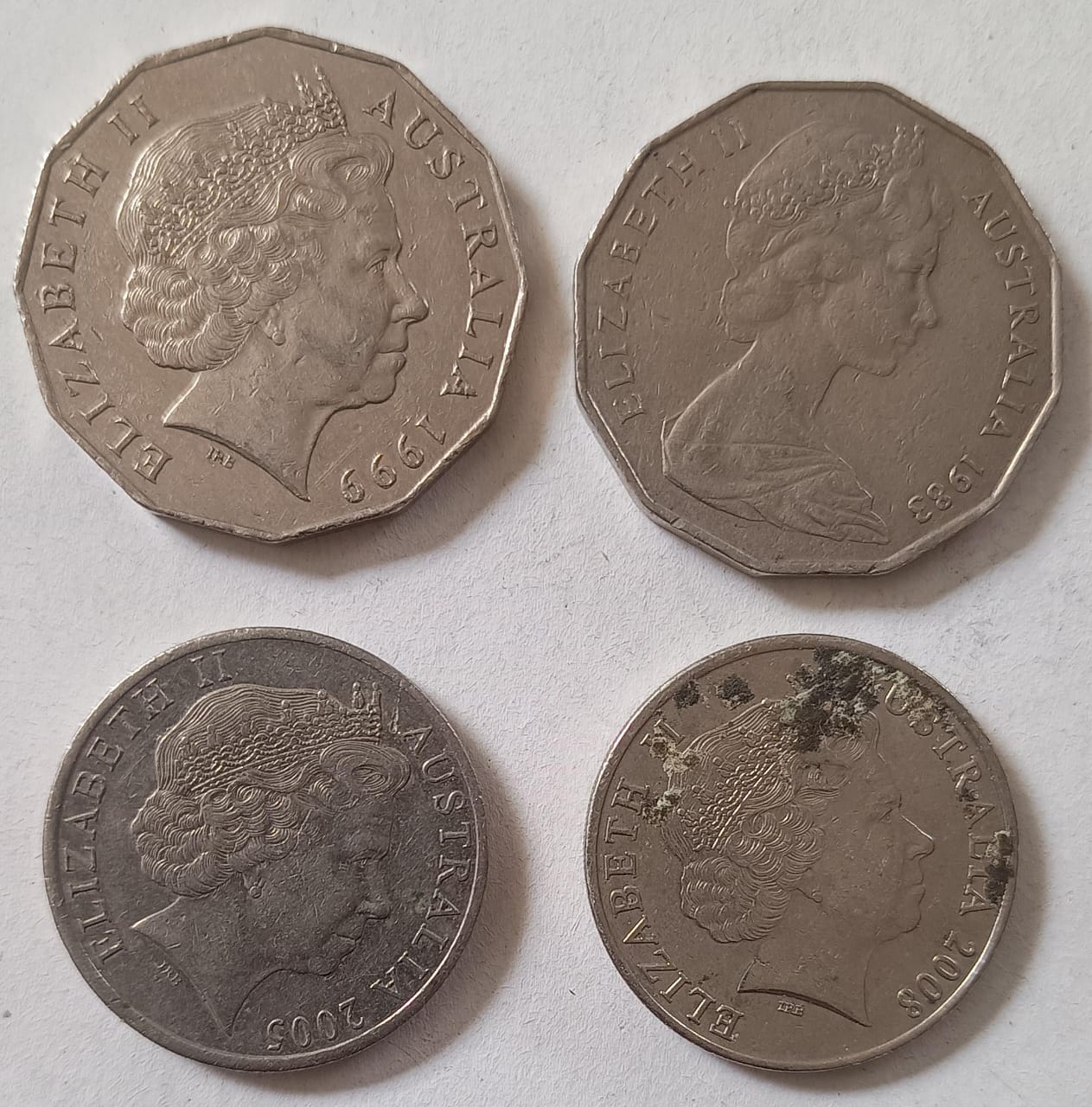 Set Coin 13 Australia Queen Elizabeth portrait Coins